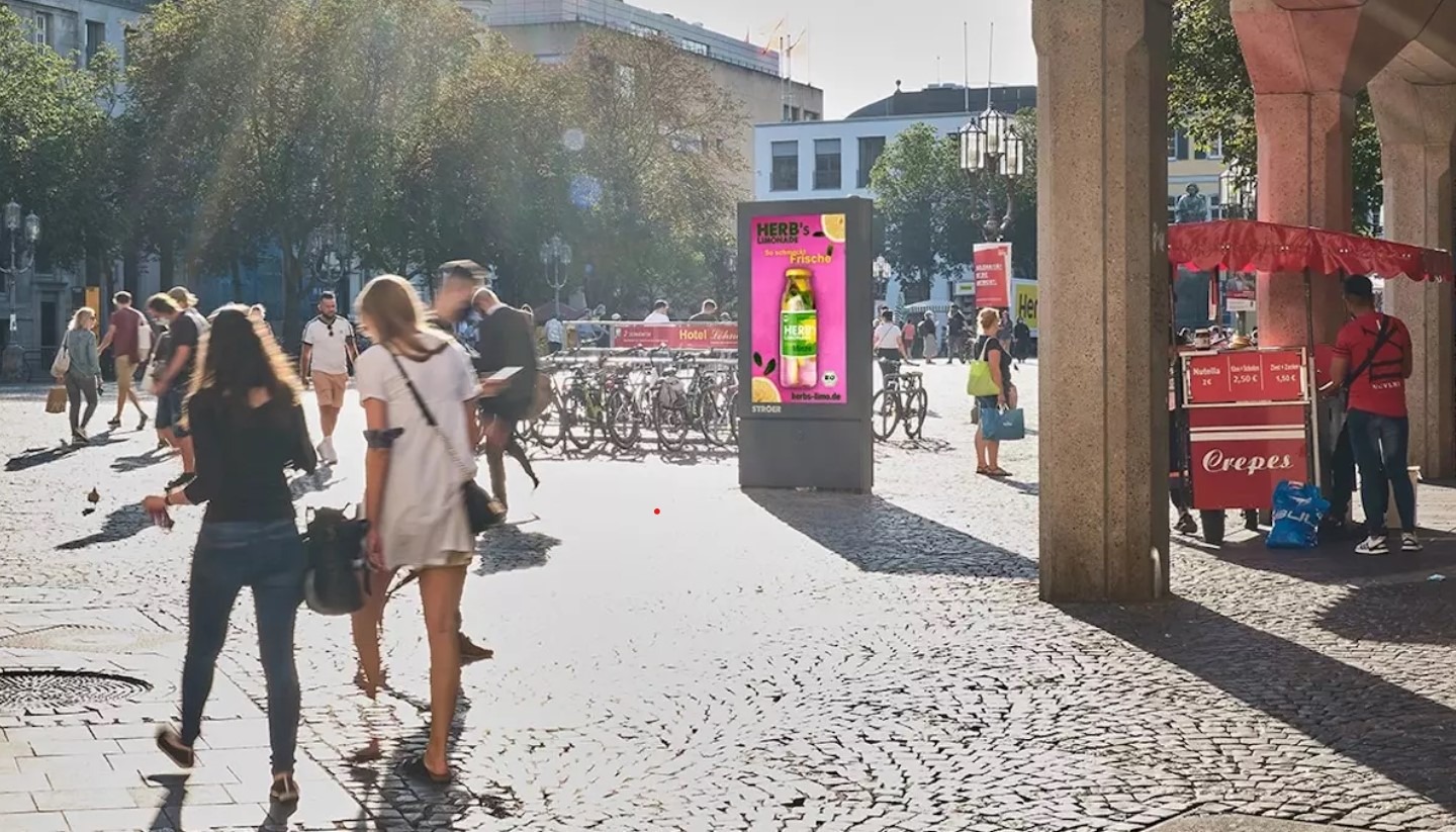 Der deutsche Out-of-Home Marktführer erzielte im ersten Quartal den höchsten Umsatz der Unternehmensgeschichte